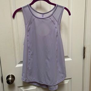 lululemon lilac workout top